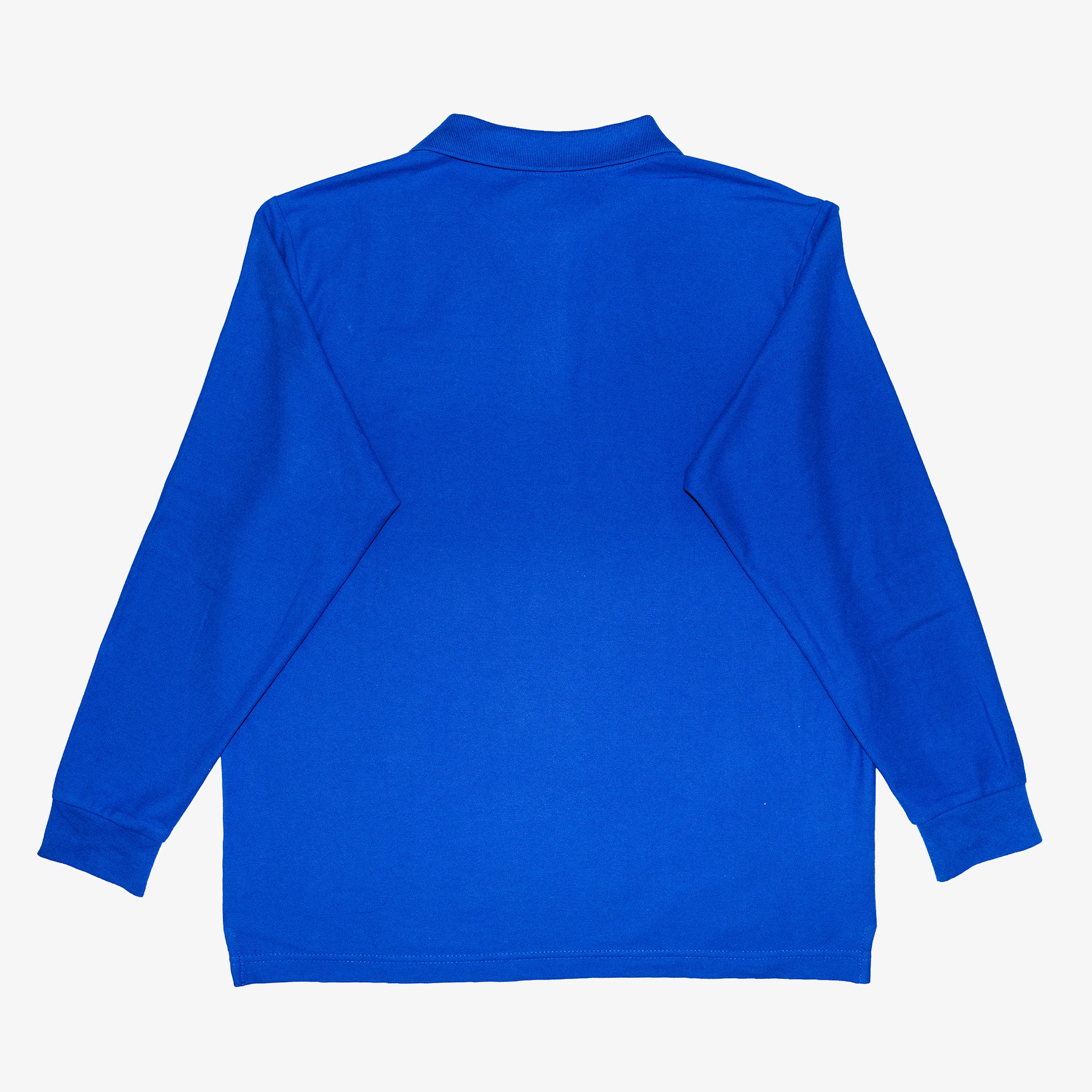 Polo à manches longues en coton homme