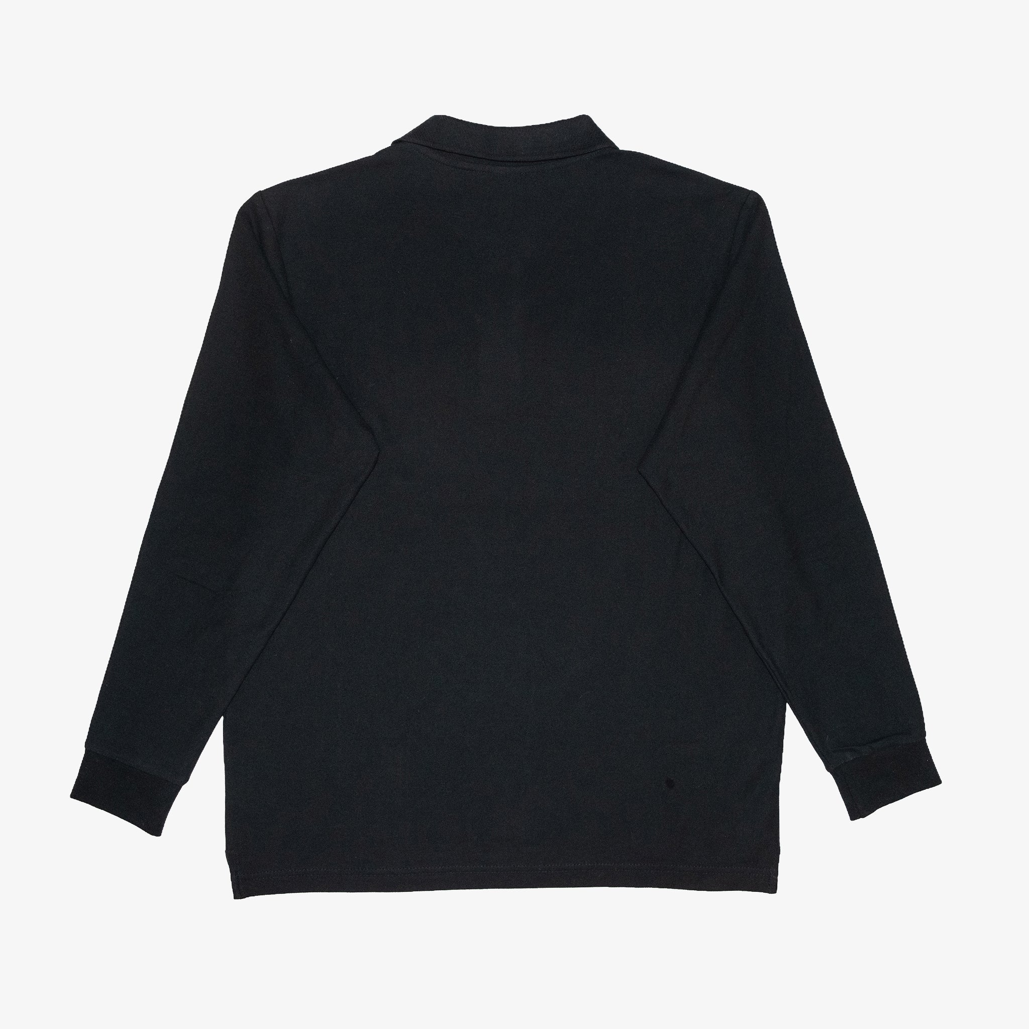 Polo à manches longues en coton homme