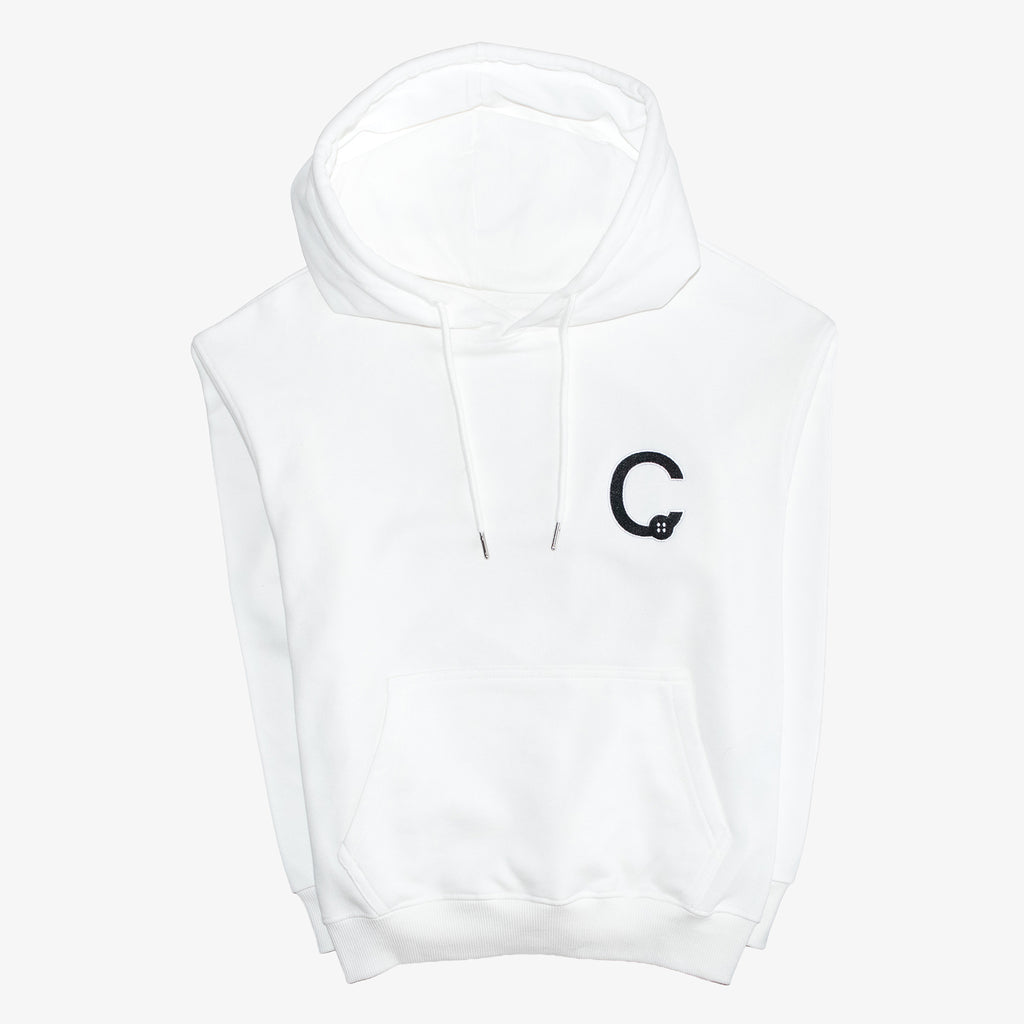 Sweatshirt à capuche en coton femme